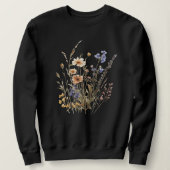 Wildblumen Aquädukt Landschaftsgarten Sweatshirt (Design vorne)