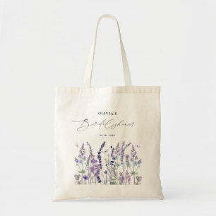Wildblumen-Aquarell-Blumen-Braut-Show Tragetasche