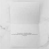 Wildblumen - Aquarell Karte (Innenseite)