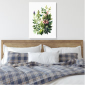 Wildblumen Aquarell Leinwand (Insitu (Schlafzimmer))