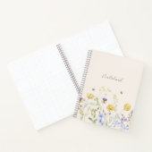 Wildblumen, Aquarell Notizblock (Innenseite)