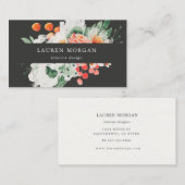 Wildblumen Aquarell Visitenkarte (Vorne/Hinten)