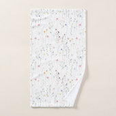 Wildblumen, Aquarellwiese Badhandtuch Set (Handtuch)