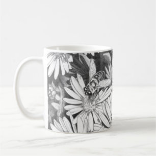 Wildblumen Art Coffee Cup Honey Bee & Blume Cup Kaffeetasse
