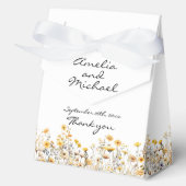 Wildblumen auf der Weißen Wiese Geschenkschachtel (Vorderseite)