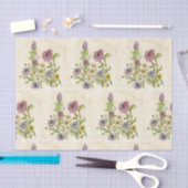 Wildblumen auf Gewebepapier Seidenpapier (Handwerk)