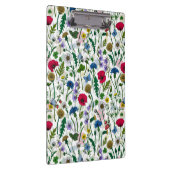 Wildblumen auf weißlich klemmbrett (Rechts)