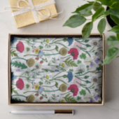 Wildblumen auf weißlich seidenpapier (Geschenk)