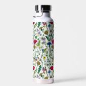 Wildblumen auf weißlich trinkflasche (Rechts)
