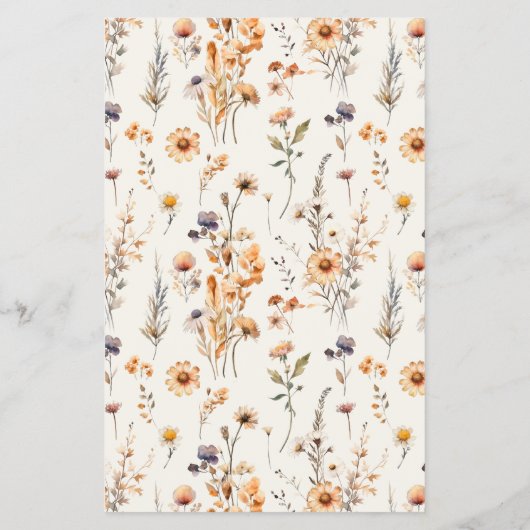 Wildblumen aus dem Herbst schätzen die Weinduschka Flyer (Hinten)