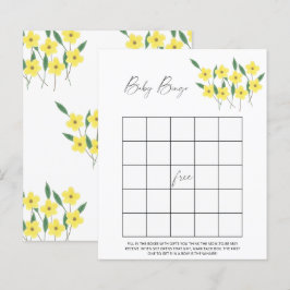 Wildblumen Baby Bingo