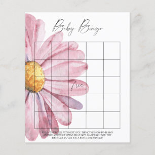 Wildblumen Baby Bingo Spiel
