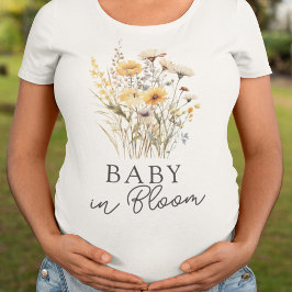 Wildblumen-Baby-Party - Baby in Blüte T-Shirt