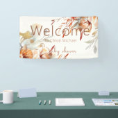 Wildblumen Babydusche Banner (Messe)