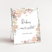 Wildblumen Babys sind süßes Poster