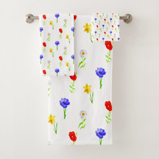 Wildblumen Badhandtuch Set (Insitu)