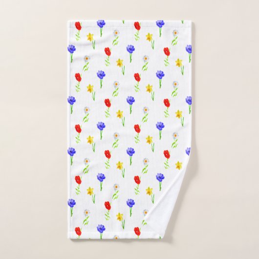 Wildblumen Badhandtuch Set (Handtuch)