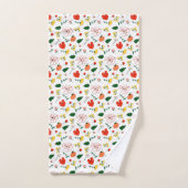 Wildblumen Badhandtuch Set (Handtuch)