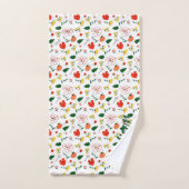 Wildblumen Badhandtuch Set (Handtuch)