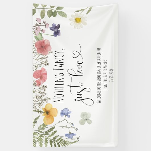 Wildblumen Banner (Vertikal)