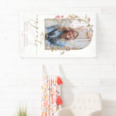 Wildblumen Banner der Foto Graduation Party (Insitu)