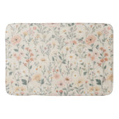 Wildblumen Bath Mat Badematte (Vorderseite)