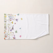 Wildblumen Beach House Handtuch Set (Handtuch)