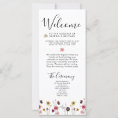 🌸 💍 Wildblumen Begrüßung (Vorderseite)