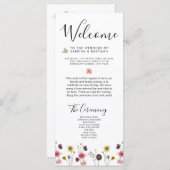 🌸 💍 Wildblumen Begrüßungsprogramm (Vorne/Hinten)