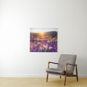 Wildblumen bei Sonnenuntergang | Wüste Anza-Borreg Wandteppich (Beispiel (Horizontal))