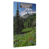 Wildblumen beim Mount Rainier Klemmbrett (Rechts)
