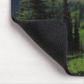 Wildblumen beim Mount Rainier Mousepad (Ecke)