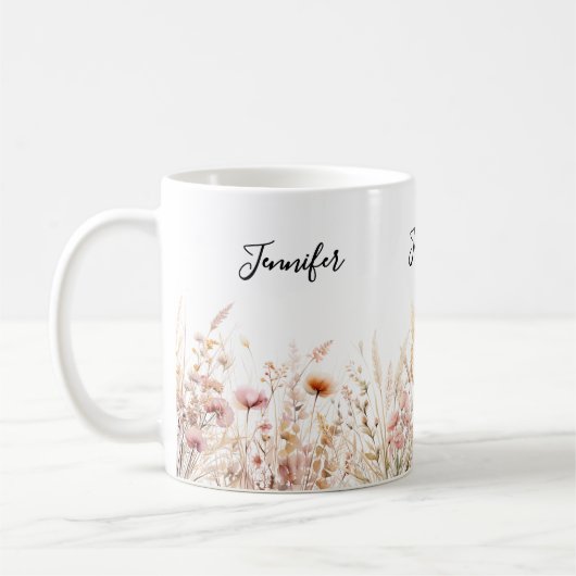 Wildblumen Beirosa Kaffeetasse (Links)