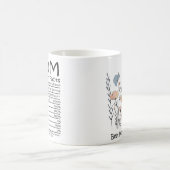 Wildblumen Beste Mama je Tasse (Mittel)