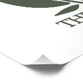 Wildblumen Bibelverse Poster (Ecke)