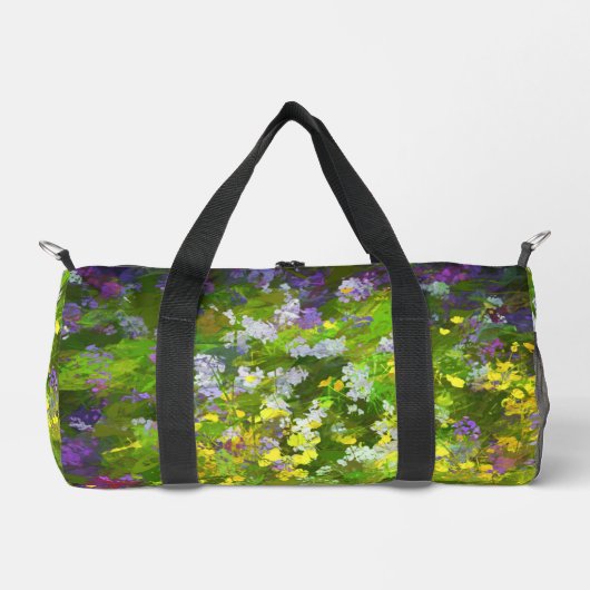 Wildblumen Bilder der originalen Blume Duffle Bag (Vorderseite)