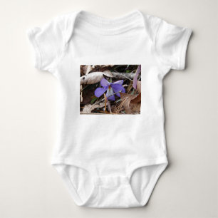 Wildblumen Birds-Foot Violet Hot Springs AR Gesche Baby Strampler