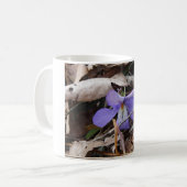 Wildblumen Birds-Foot Violet Hot Springs AR Gesche Kaffeetasse (Vorderseite Links)