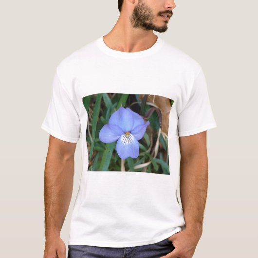 Wildblumen Birds-Foot Violet IV Hot Springs Gesche T-Shirt (Vorderseite)