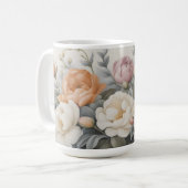 Wildblumen - Blume für klassisches Pastell Kaffeetasse (Vorderseite Links)
