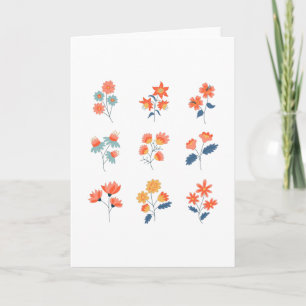 Wildblumen Blumen Botanik Karte