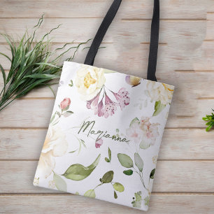 Wildblumen-Blumen-Junggesellinnen-Abschiedsgeschen Tasche