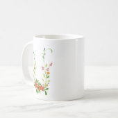 Wildblumen Blumencoffee Tasse (Vorderseite Links)
