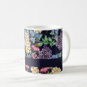 Wildblumen Blumenfarben Kaffeetasse (VorderseiteRechts)