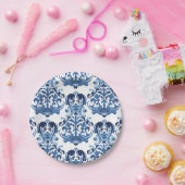 Wildblumen Blumengarten FrühjahrsBrautparty Pappteller (Party)