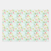 Wildblumen Blumengestein Geschenkpapier Set (Vorderseite 3)