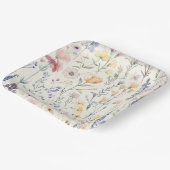 Wildblumen Blumenkohl Party Pappteller (Gewinkelt)