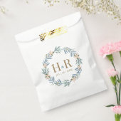 Wildblumen-Blumenmonogramm-Hochzeitsgeschenktüte Geschenktütchen (Versiegelt)