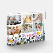 Wildblumen-Blumenrand 6 Fotoblock (Links)