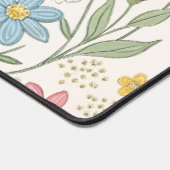 Wildblumen Blumensommermuster Schreibtischunterlage (Ecke)